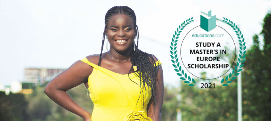 Godslove Boadu - Winner of the 2021 Study a Master’s in Europe Scholarship